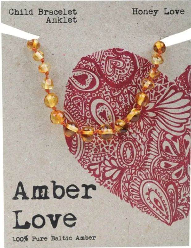 Baltic Amber Bracelet 'Amber Love'