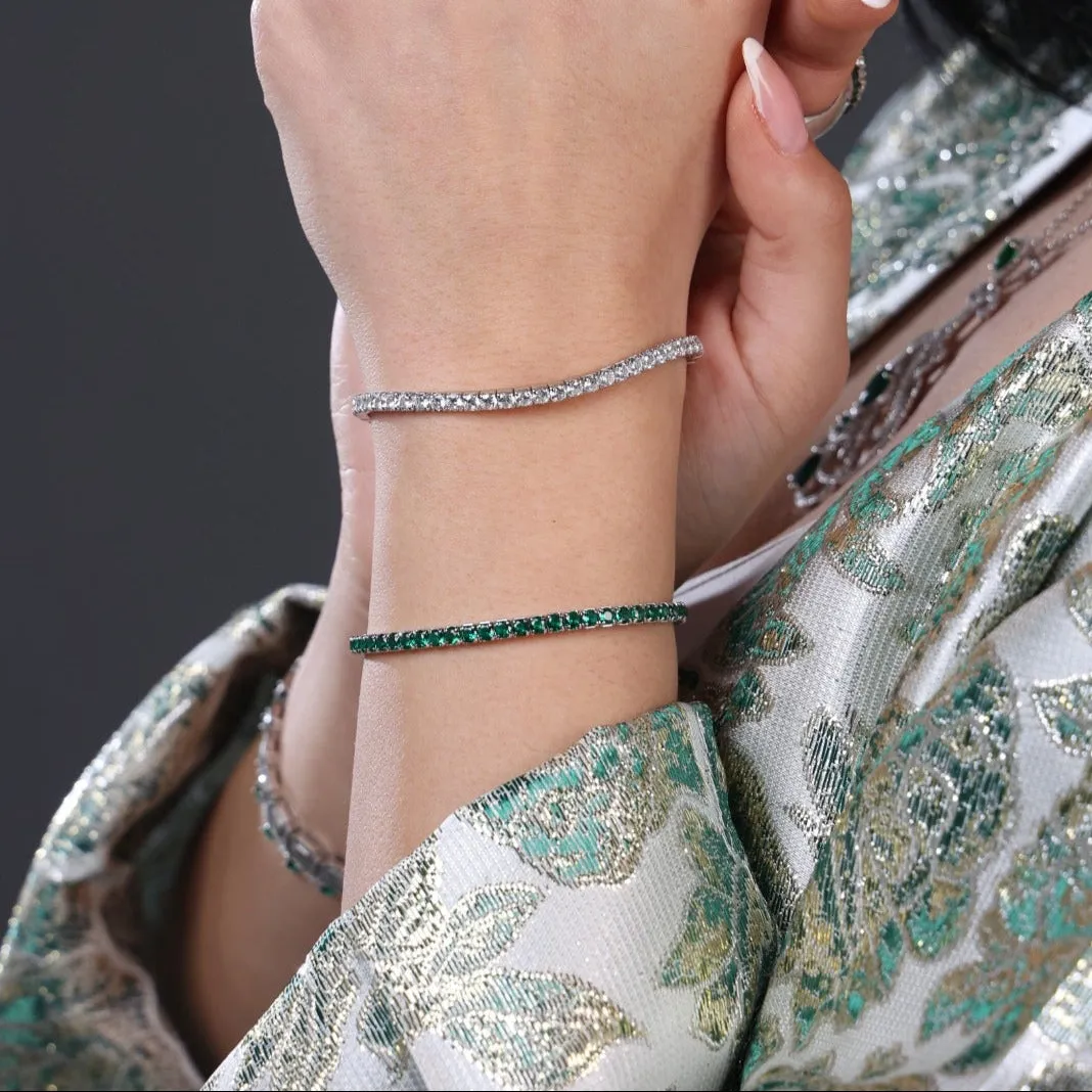 Colorful Tennis Bracelet