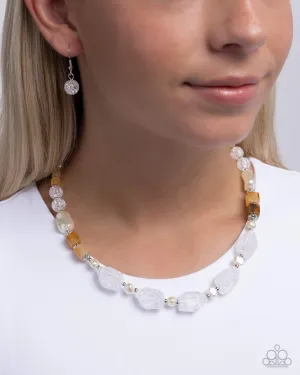 Crackling Chic • White