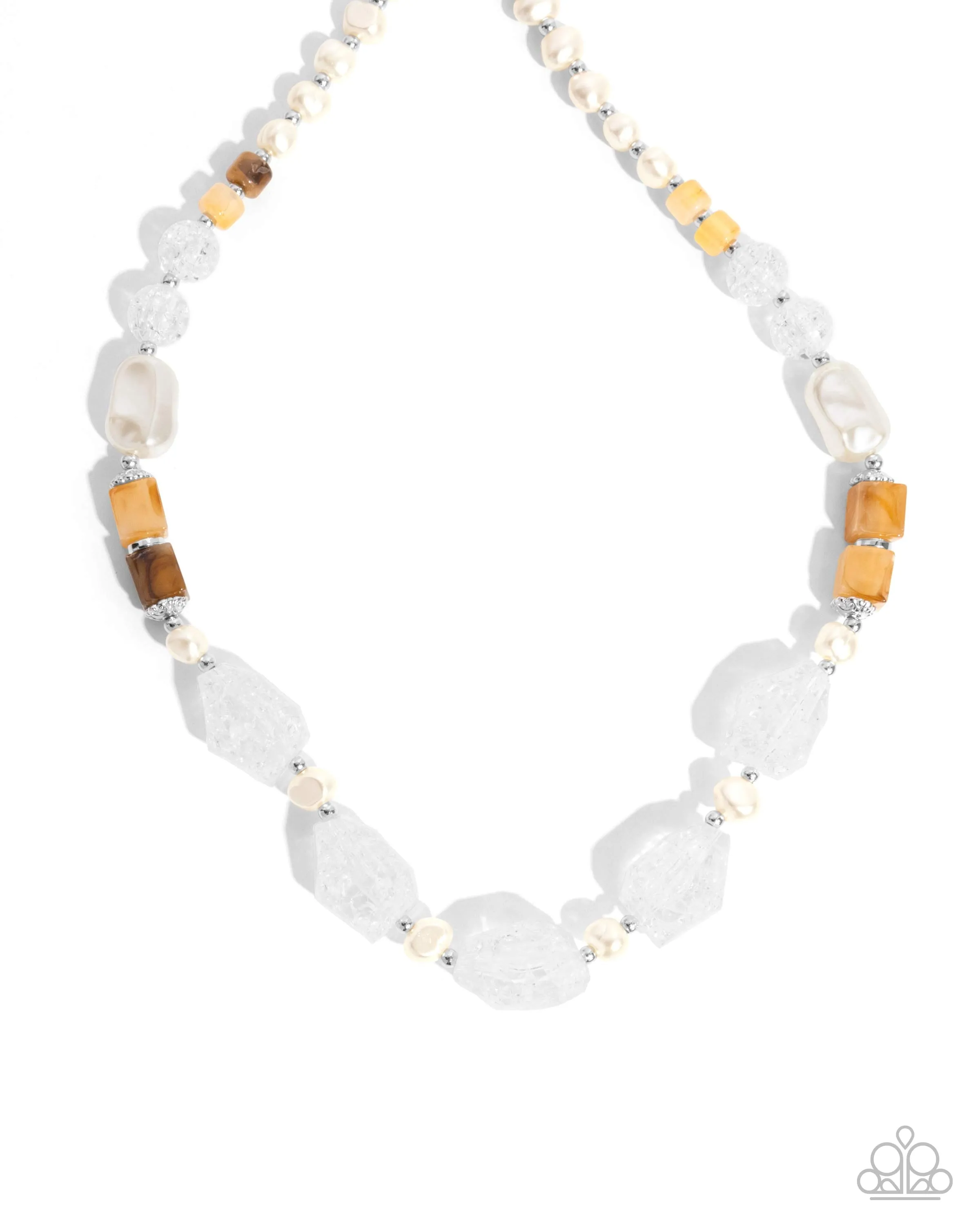 Crackling Chic • White