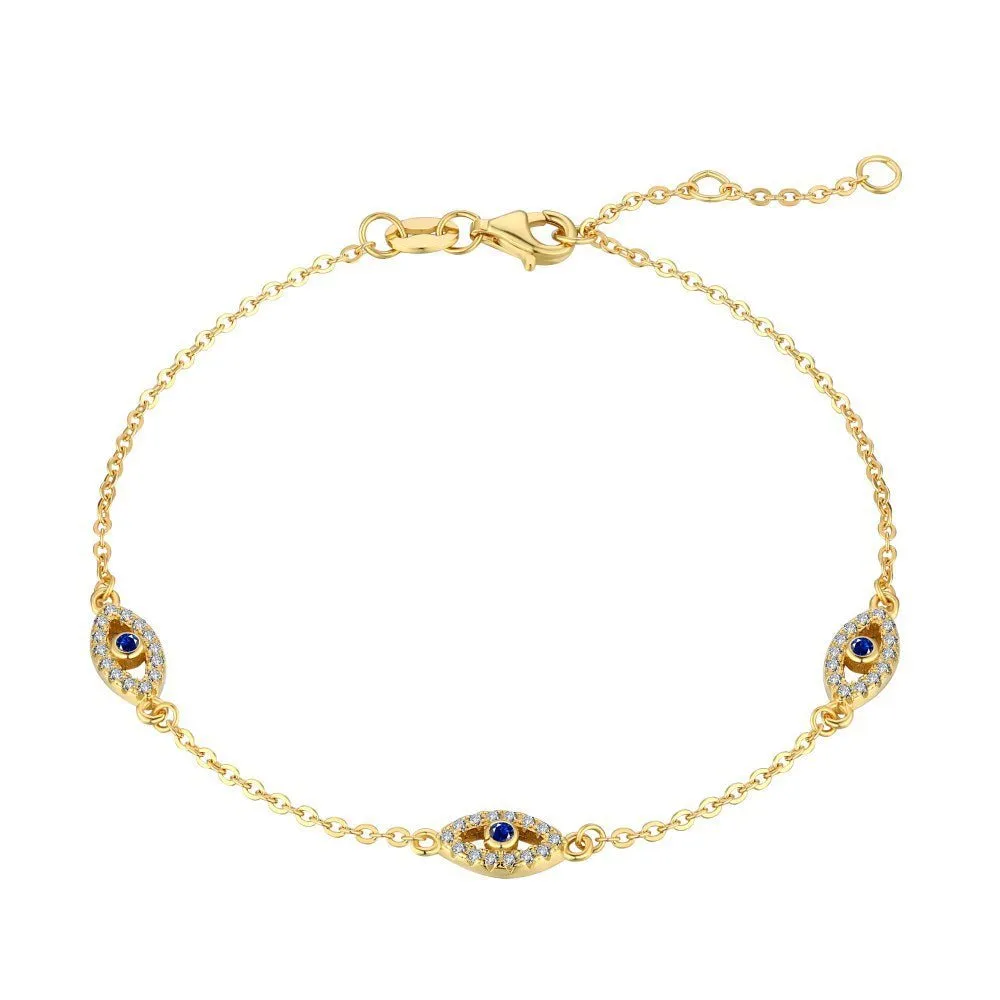 Devil's Eye Round Bracelet