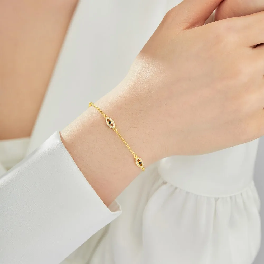 Devil's Eye Round Bracelet