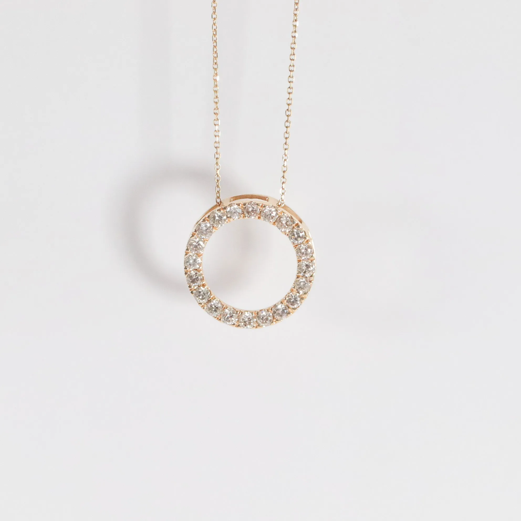 Diamond Eternity Necklace