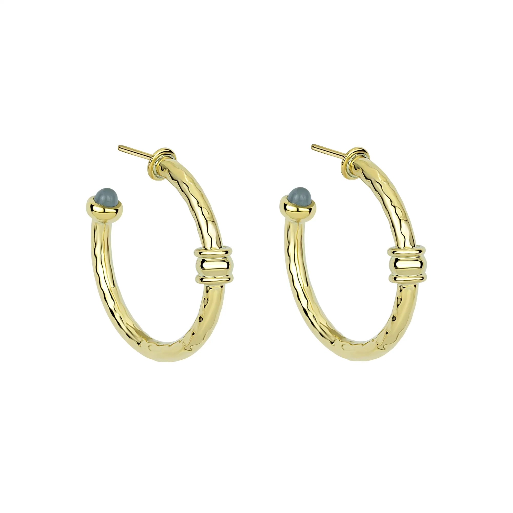 Earrings - Aquamarine