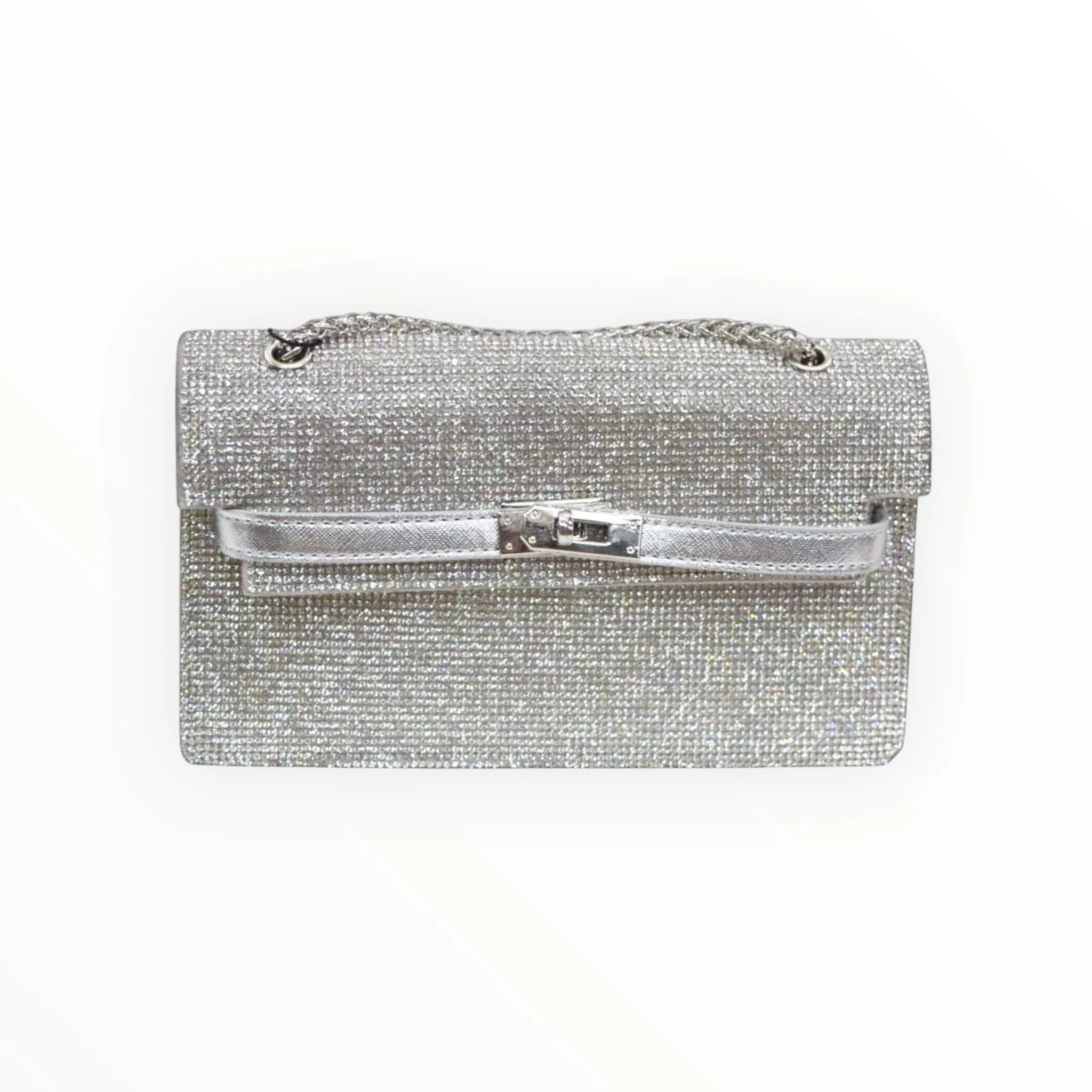 Eloise Evening Bag - Silver