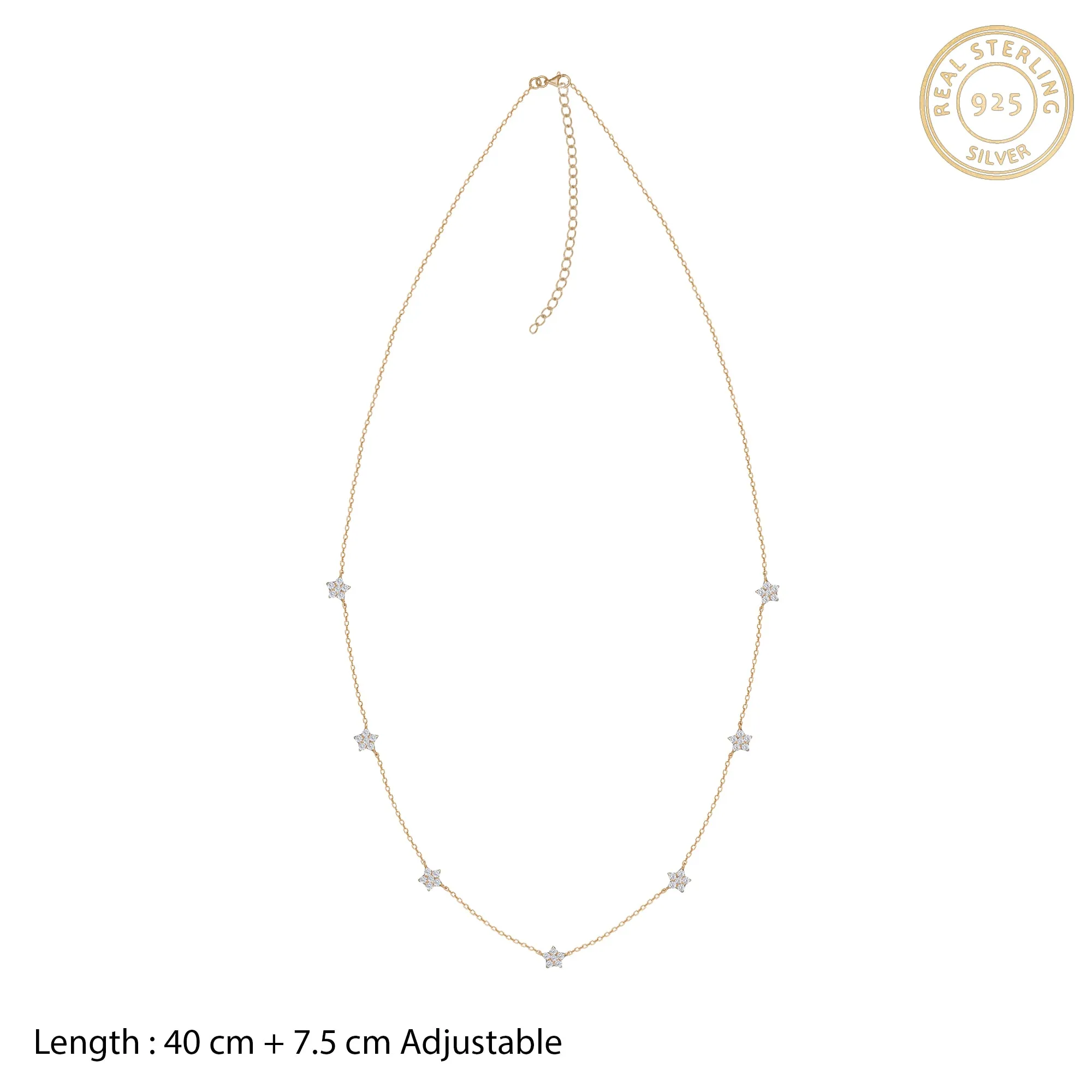 Golden Star Constellation Bracelet Set