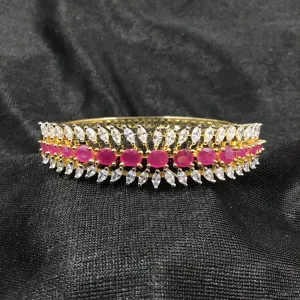 Openable Zircon/AD Bracelet  3215-11