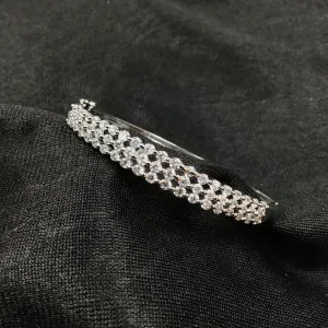 Openable Zircon/AD Bracelet 3219-11
