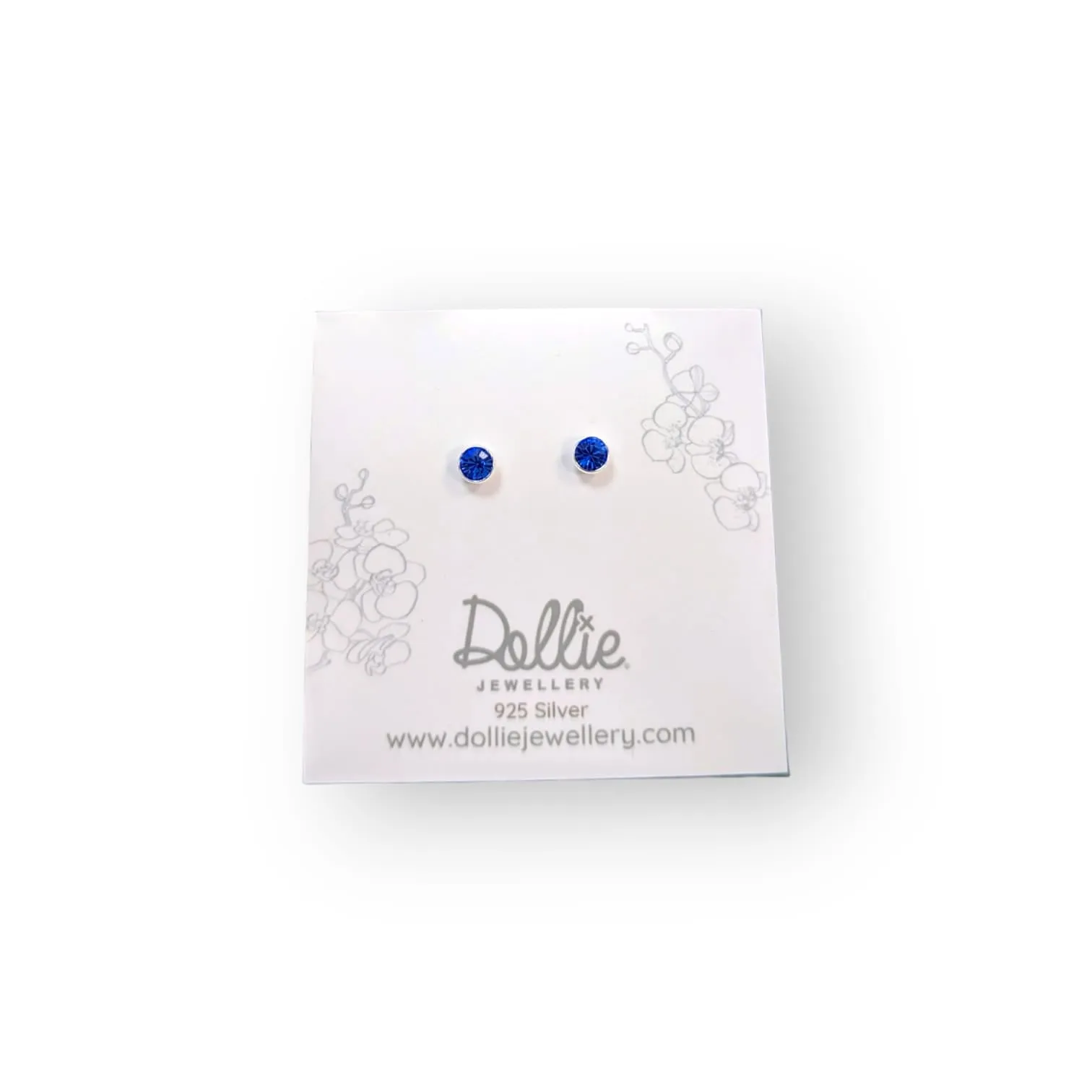 Royal Blue Stud Earrings