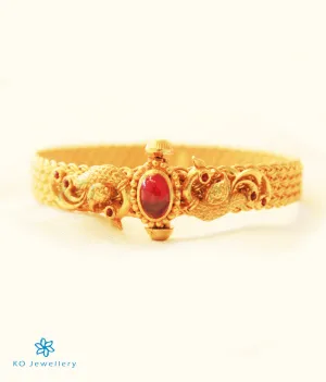 The Atyuha Silver Peacock Bracelet (Size/2.2/2.4/2.6/2.8)