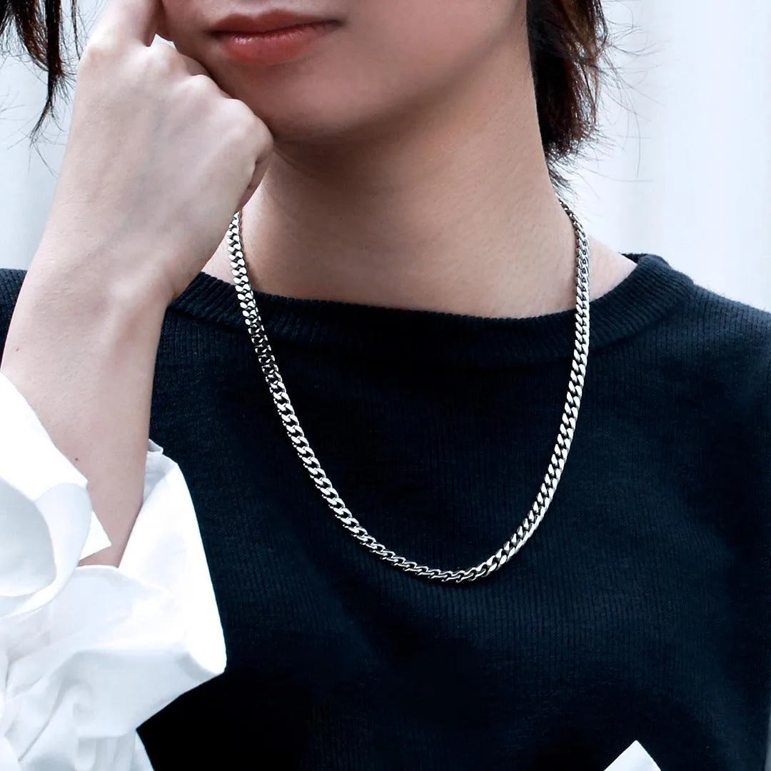 The Stunning Line I® - 6mm stainless steel necklace