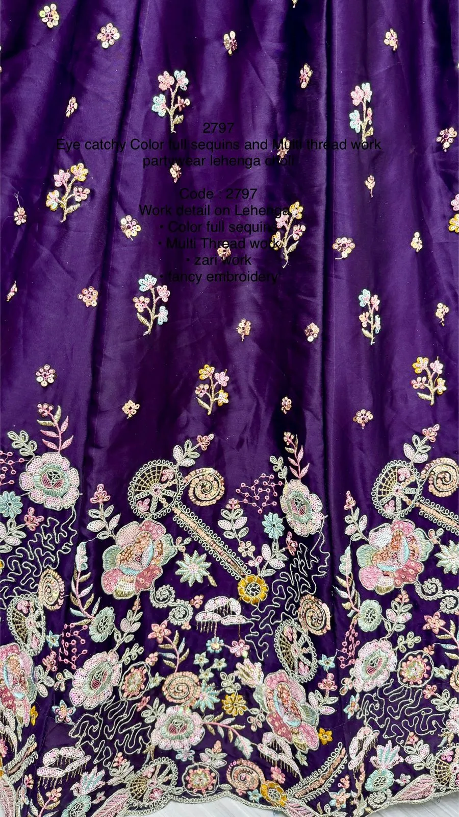Wine Bridal Silk Lehenga with Stunning Embroidery and Stone Work